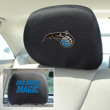 Fanmats Orlando Magic Embroidered Head Rest Cover Set - 2 Pieces