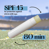 Fanmats New Orleans Saints Smooth Mint SPF 15 Lip Balm Fan Gear NFL New Orleans Saints