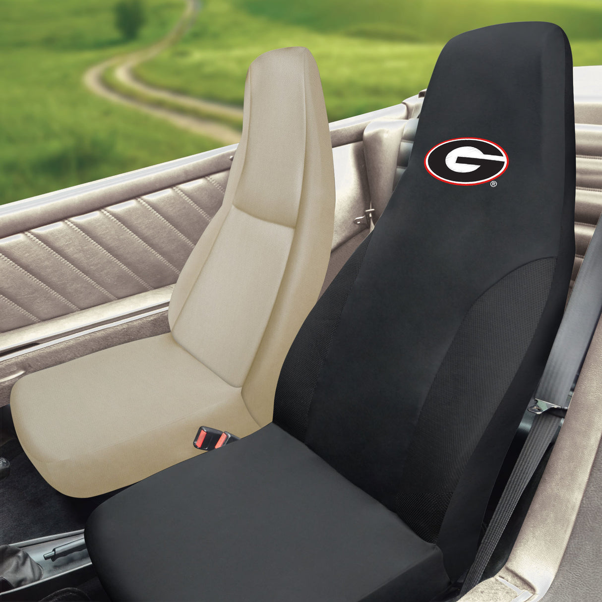 Fanmats Georgia Bulldogs Embroidered Seat Cover