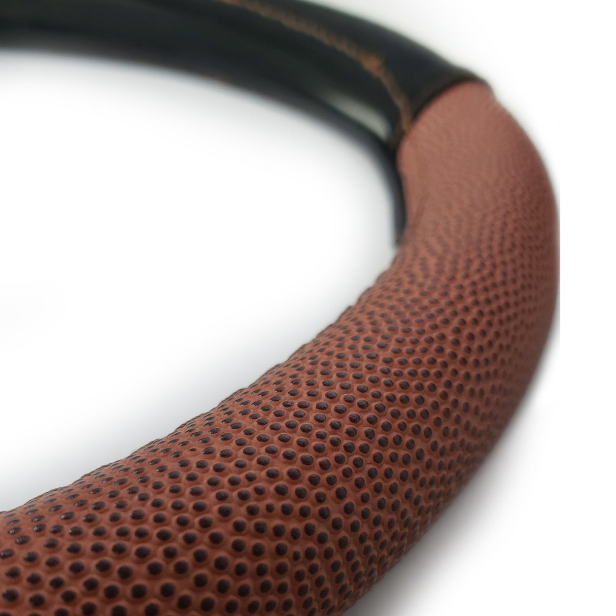 Fanmats Clemson Tigers Football Grip Steering Wheel Cover 15" Diameter