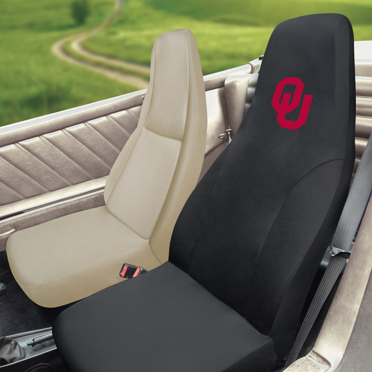 Fanmats Oklahoma Sooners Embroidered Seat Cover