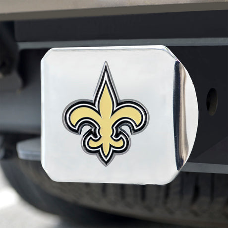Fanmats New Orleans Saints Hitch Cover - 3D Color Emblem Fan Gear NFL New Orleans Saints