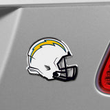 Fanmats Los Angeles Chargers Heavy Duty Aluminium Helmet Emblem Fan Gear NFL Los Angeles Chargers