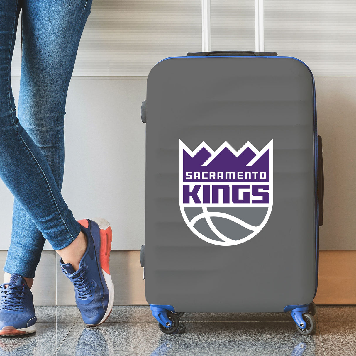 Fanmats Sacramento Kings Large Decal Sticker Fan Gear NBA Sacramento Kings