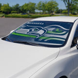 Fanmats Seattle Seahawks Windshield Sun Shade Fan Gear NFL Seattle Seahawks