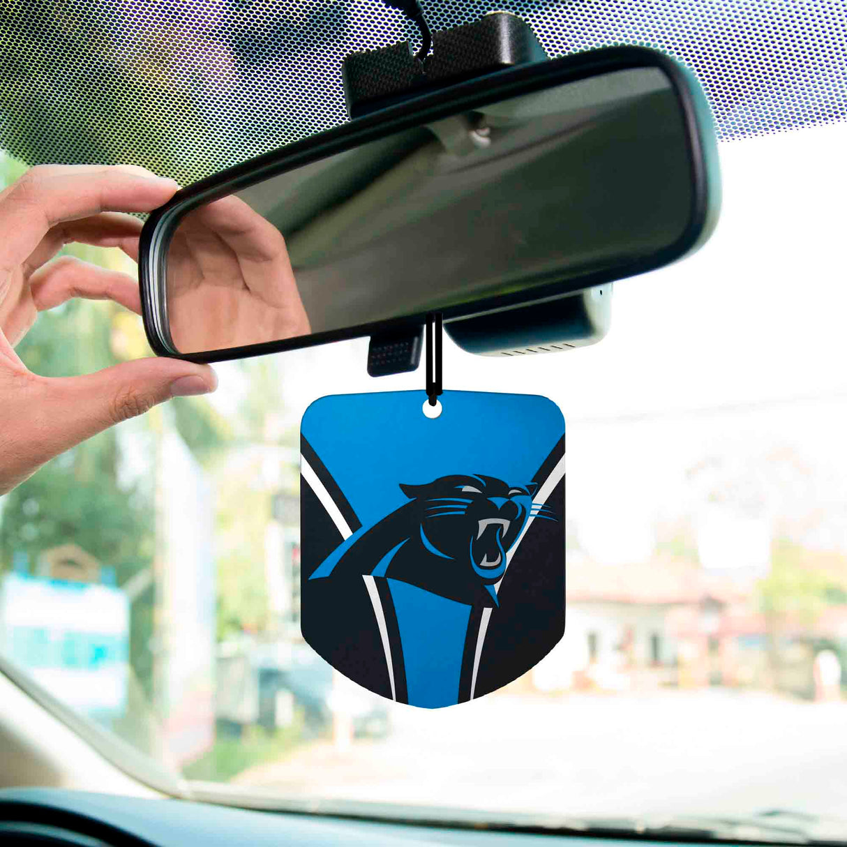 Fanmats Carolina Panthers 2 Pack Air Freshener Fan Gear NFL Carolina Panthers