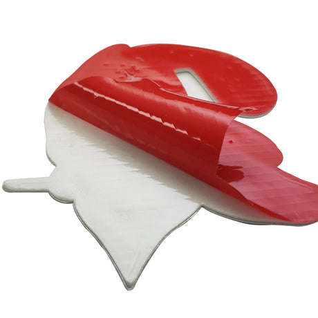 Fanmats Alabama Crimson Tide State Flag Aluminum Embossed Emblem Fan Gear NCAA Alabama Crimson Tide