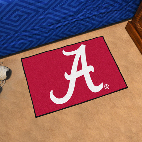 Fanmats Alabama Crimson Tide Starter Mat Accent Rug - 19" x 30" Fan Gear NCAA Alabama Crimson Tide