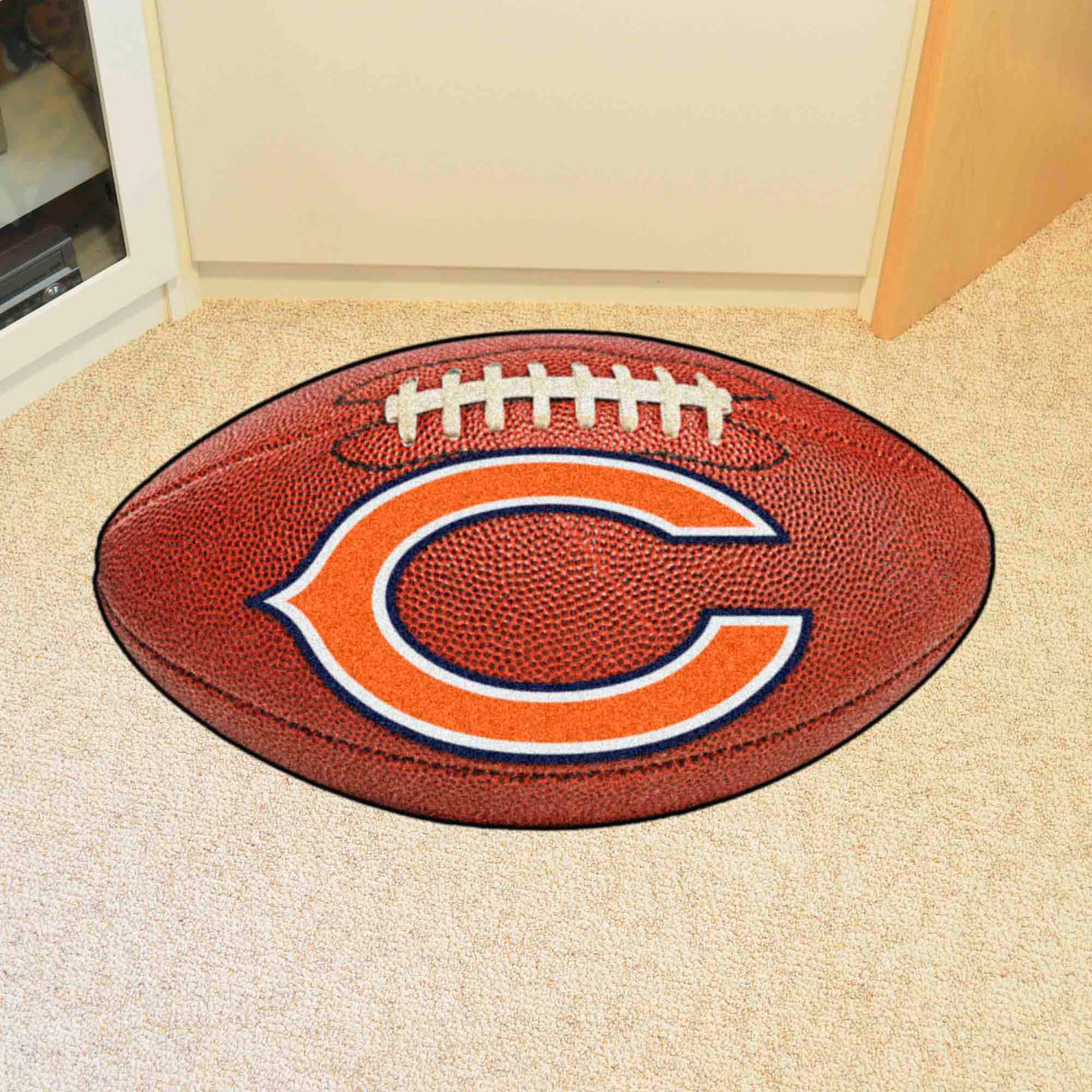 Fanmats Chicago Bears Football Rug - 20.5" x 32.5" Fan Gear NFL Chicago Bears