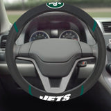 Fanmats New York Jets Embroidered Steering Wheel Cover