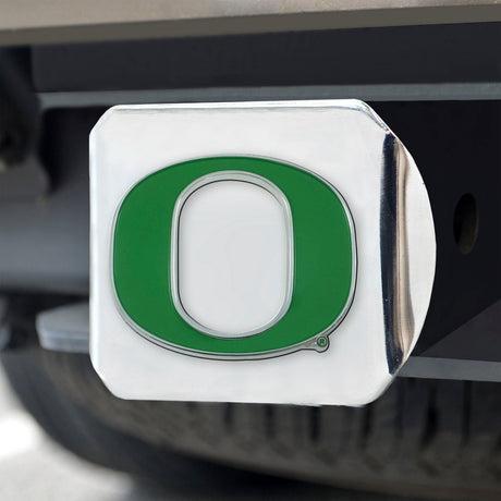 Fanmats Oregon Ducks Hitch Cover - 3D Color Emblem Fan Gear NCAA Oregon Ducks