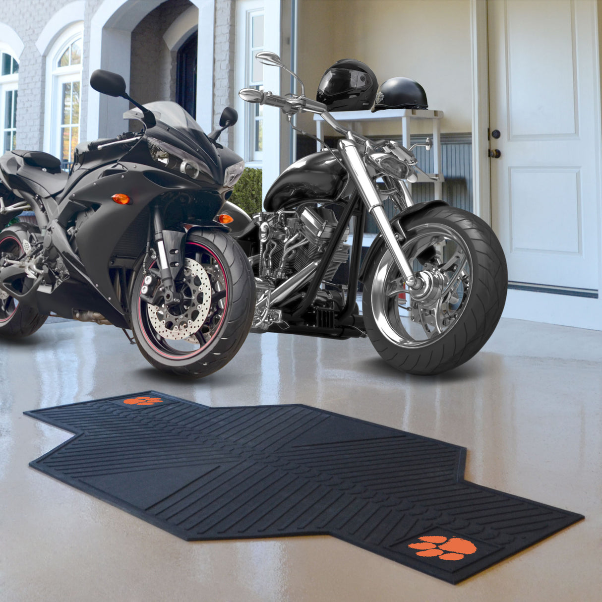 Fanmats Clemson Tigers Motorcycle Mat