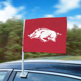 Fanmats Arkansas Razorbacks Car Flag Large 1pc 11" x 14" Fan Gear NCAA Arkansas Razorbacks