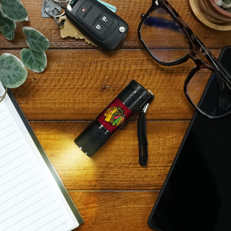 Fanmats Chicago Blackhawks LED Pocket Flashlight Fan Gear NHL Chicago Blackhawks