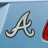 Fanmats Atlanta Braves 3D Chrome Metal Emblem