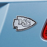 Fanmats Kansas City Chiefs 3D Chrome Metal Emblem