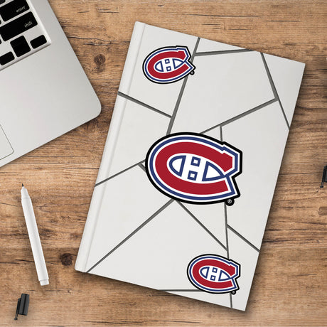 Fanmats Montreal Canadiens 3 Piece Decal Sticker Set Fan Gear NHL Montreal Canadiens