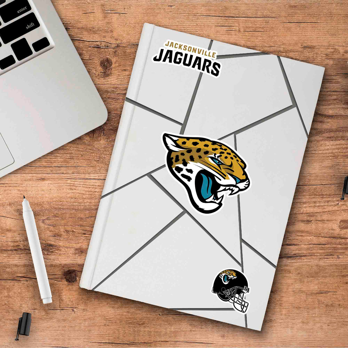 Fanmats Jacksonville Jaguars 3 Piece Decal Sticker Set