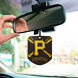 Fanmats Pittsburgh Pirates 2 Pack Air Freshener Fan Gear MLB Pittsburgh Pirates