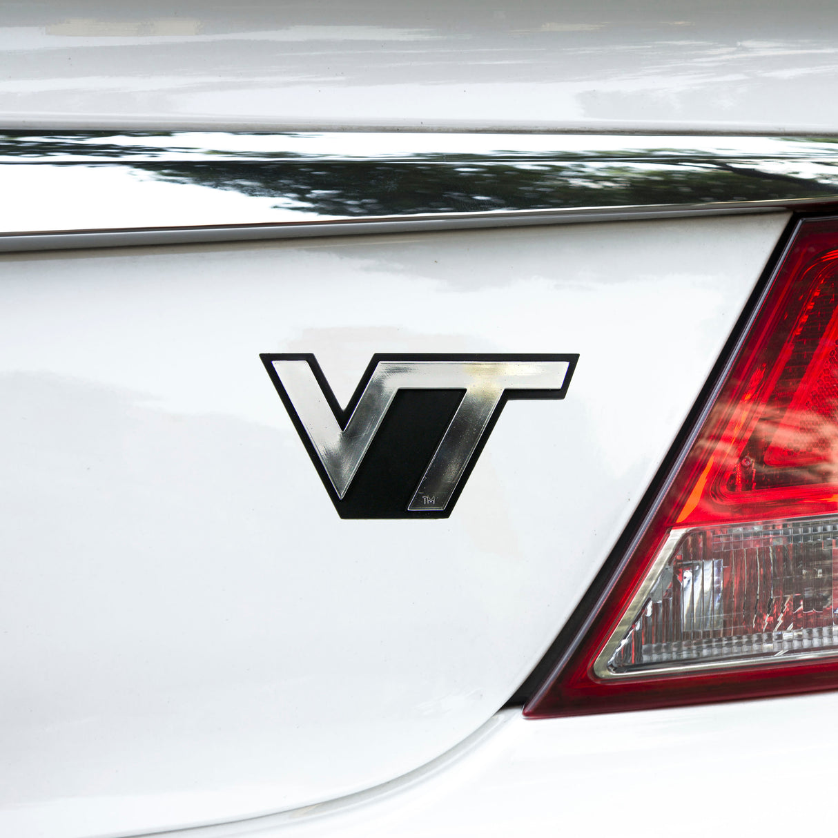 Fanmats Virginia Tech Hokies Molded Chrome Plastic Emblem