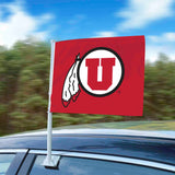 Fanmats Utah Utes Car Flag Large 1pc 11" x 14" Fan Gear NCAA Utah Utes