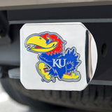 Fanmats Kansas Jayhawks Hitch Cover - 3D Color Emblem