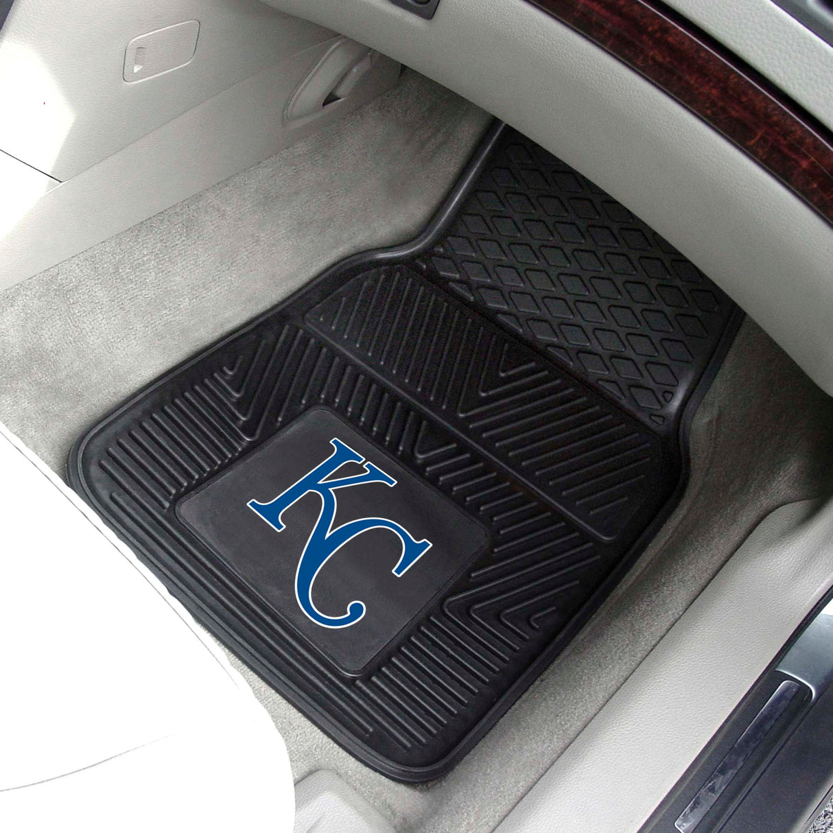 Fanmats Kansas City Royals Heavy Duty Car Mat Set - 2 Pieces