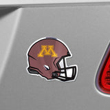 Fanmats Minnesota Golden Gophers Heavy Duty Aluminium Helmet Emblem Fan Gear NCAA Minnesota Golden Gophers