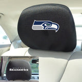 Fanmats Seattle Seahawks Embroidered Head Rest Cover Set - 2 Pieces