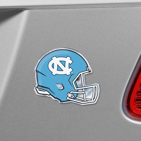Fanmats North Carolina Tar Heels Heavy Duty Aluminium Helmet Emblem Fan Gear NCAA North Carolina Tar Heels