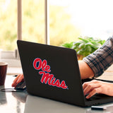 Fanmats Ole Miss Rebels Matte Decal Sticker Fan Gear NCAA Mississippi Rebels