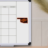 Fanmats Oklahoma State Cowboys Team State Shape Decal Sticker