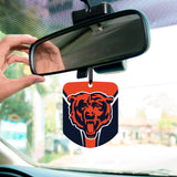 Fanmats Chicago Bears 2 Pack Air Freshener Fan Gear NFL Chicago Bears