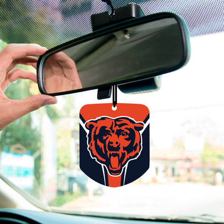 Fanmats Chicago Bears 2 Pack Air Freshener Fan Gear NFL Chicago Bears