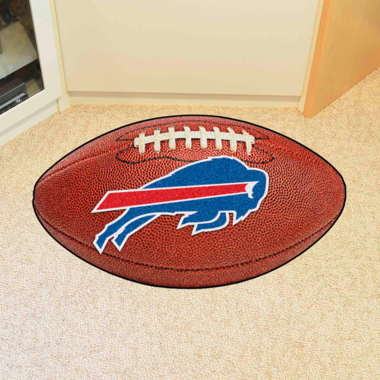 Fanmats Buffalo Bills Football Rug - 20.5" x 32.5" Fan Gear NFL Buffalo Bills