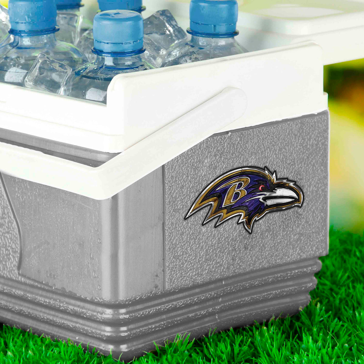 Fanmats Baltimore Ravens 3D Decal Sticker Fan Gear NFL Baltimore Ravens