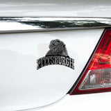 Fanmats Pitt Panthers Molded Chrome Plastic Emblem