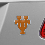 Fanmats Texas Longhorns Heavy Duty Aluminum Embossed Color Emblem - Alternate Fan Gear NCAA Texas Longhorns