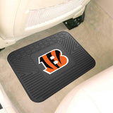 Fanmats Cincinnati Bengals Back Seat Car Utility Mat - 14" x 17" Fan Gear NFL Cincinnati Bengals