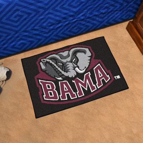 Fanmats Alabama Crimson Tide Starter Mat Accent Rug - 19" x 30", A Logo Fan Gear NCAA Alabama Crimson Tide