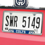 Fanmats Indianapolis Colts Embossed License Plate Frame, 6.25" x 12.25"
