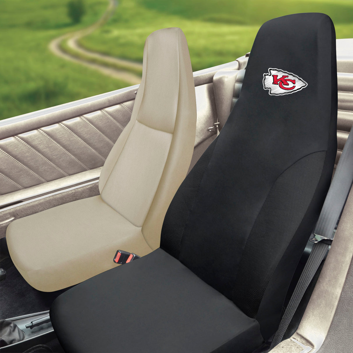 Fanmats Kansas City Chiefs Embroidered Seat Cover