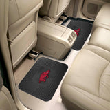 Fanmats Arkansas Razorbacks Back Seat Car Utility Mats - 2 Piece Set