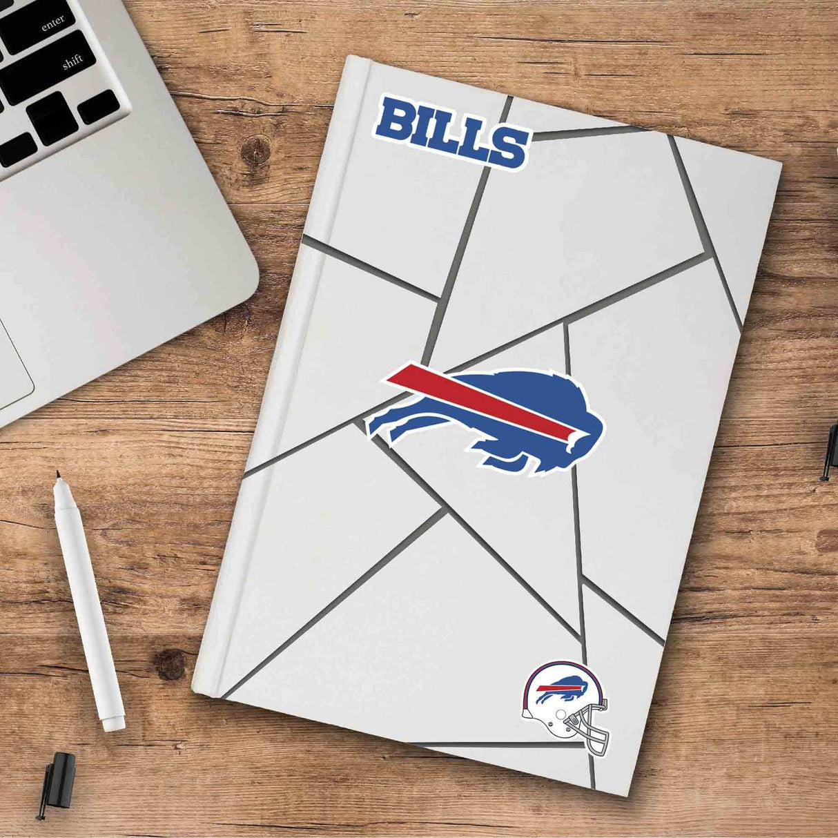 Fanmats Buffalo Bills 3 Piece Decal Sticker Set Fan Gear NFL Buffalo Bills