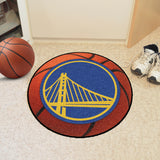 Fanmats Golden State Warriors Basketball Rug - 27" Diameter Fan Gear NBA Golden State Warriors