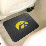 Fanmats Iowa Hawkeyes Back Seat Car Utility Mat - 14" x 17" Fan Gear NCAA Iowa Hawkeyes