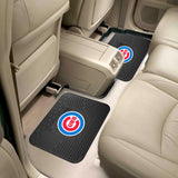 Fanmats Chicago Cubs Back Seat Car Utility Mats - 2 Piece Set
