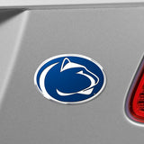 Fanmats Penn State Nittany Lions Heavy Duty Aluminum Embossed Color Emblem Fan Gear NCAA Penn State Nittany Lions