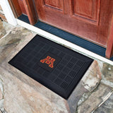 Fanmats Minnesota Golden Gophers Heavy Duty Vinyl Medallion Door Mat - 19.5" x 31" Fan Gear NCAA Minnesota Golden Gophers