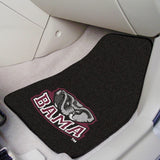 Fanmats Alabama Crimson Tide Front Carpet Car Mat Set - 2 Pieces, A Logo Fan Gear NCAA Alabama Crimson Tide